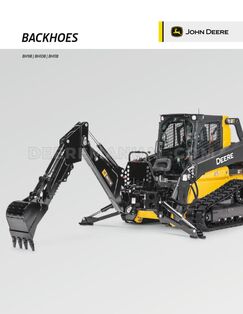 BH9B Backhoe Attachment Specifications